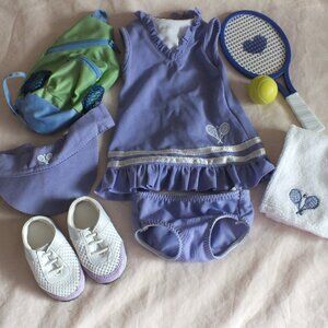 Maplelea outfit KM93 Endless Tennis Dress Shoes Racquet Retired 2014 RARE